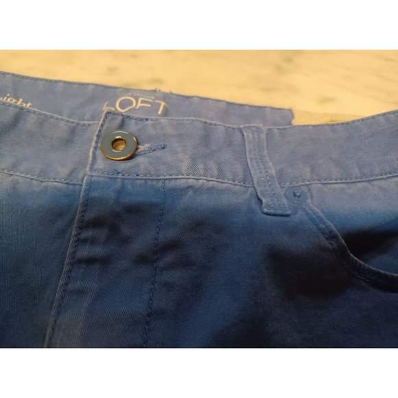 Ann Taylor Loft Women's Jeans SZ 29/8 Modern Straight Sky Blue - Picture 4 of 4